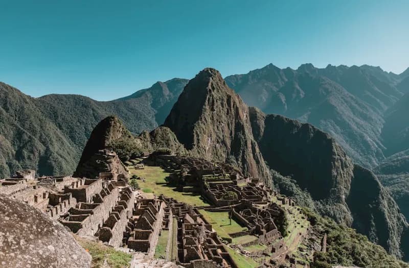 Taking a Photo of the Beautiful Machu Picchu