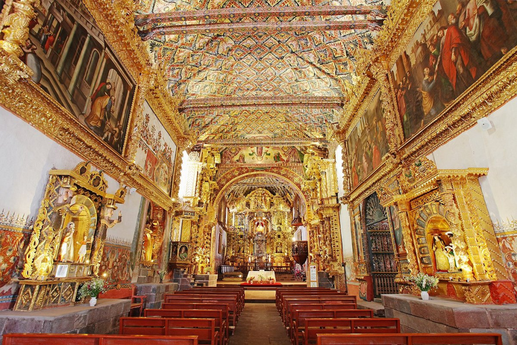 The Church of Andahuaylillas